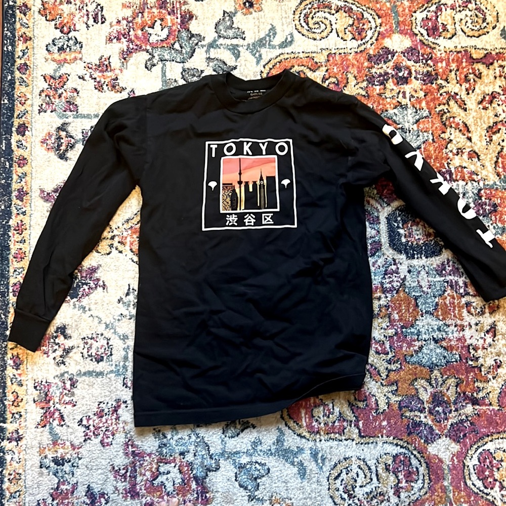 Tokyo Long sleeve tee; urban outfitters